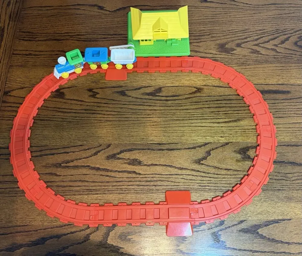 1981 Sesame Street train, accessories, track, station Vintage